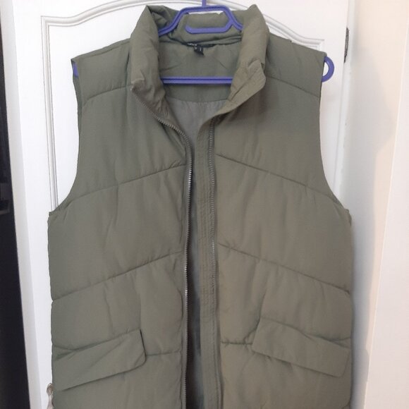 Bomber vest parka kaki - Picture 1 of 3